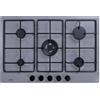 Elleci Piano Cottura Style 75 5 fuochi Granitek 48 Grigio Cemento PGSS75348CB