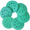 COSPOF Disco abrasivo a 8 fori, 120 dischi abrasivi, grana 400/600/800/1000/1200/2000, dischi abrasivi per fogli di carta vetrata con levigatrice orbitale (assortimento P400-P2000)