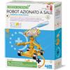 4M 00-03353 Robot Azionato a Sale | Kit Educativo STEM Energia Ecologica per Bambini | Costruisci un Robot con Batteria ad Acqua Salata