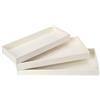Ideen mit Herz Vassoi decorativi, in legno, rettangolari, senza manico, varie misure, naturale, beige, confezione da 3