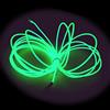 Balabaxer Linea luminosa Verde fluorescente, striscia luminosa al neon portatile del pacchetto batteria 5M, può essere tagliata a volontà, applicabile alla festa, Halloween, decorazione fai da te
