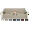 Ystyle Copridivano 4 Posti Con Braccioli, Copridivano Antigraffio Gatto, Copri Divano Universale, Copridivani Mobili Protector, Sofa Cover Per Cani, Copri Divani Elegant, Cachi