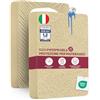 Utopia Bedding Coprimaterasso Singolo Impermeabile 135 x 190 x 40 cm, Certificato OEKO-TEX, Proteggi Materasso, Traspirante, Lavabile, Stile Montato Tutto Intorno Elastico Beige