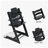 Stokke Pack seggiolone Tripp Trapp® Nero sedia + babyset - personalizzabile - Stokke®