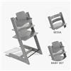 Stokke Pack seggiolone Tripp Trapp® Storm Grey sedia + babyset - personalizzabile - Stokke®