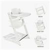 Stokke Pack seggiolone Tripp Trapp® Bianco sedia + babyset + vassoio - personalizzabile - Stokke®