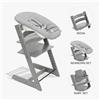Stokke Pack seggiolone Tripp Trapp® Storm Grey sedia + babyset + newborn set Grigio - personalizzabile - Stokke®