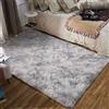 ASIinnsy Tappeti Shaggy Morbidi e Soffici per Soggiorno e Camera Da Letto, Grigio, Moderni, Pelo Lungo, Antiscivolo, 80x120 cm
