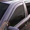 ClimAir Car Comfort Deflettori d'Aria Nero Compatibile con Mercedes GLC Coupe (C253) 2016-