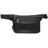 Pepe Jeans Ancor Marsupio Nero 25 x 15 x 2,5 cm Poliestere 0,94 L by Joumma Bags, Nero, Taglia unica, Marsupio