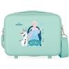 Disney Nature Is Magical - Frozen II Nececer Adattabile Blu 29 x 21 x 15 cm Rigido ABS 9,14 L 0,8 kg, blu, Taglia unica, Necessità adattabile