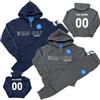PELUSCIAMO Tuta Napoli Tute Ragazzo Homewear Ufficiale Caldo Cotone Pigiami Personalizzati con Nome e Numero PS 41420/40960
