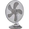 bimar VT333 Ventilatore da Tavolo 30 cm con Selettore 3 Velocità, Elica con 5 con Pale, Orientabile Destra - Sinistra, Inclinazione Regolabile Alto - Basso, Motore 45W