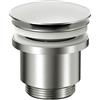 Herzbach Universal piletta regolabile in modo variabile, 11.462500.1.09, Universal; LIVING acciaio inox spazzolato [Rubinetteria Bagno > Sistemi di Scarico]