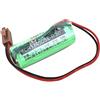 My Brand Maxxistore - FDK batteria litio per Apparecchiature Fanuc Plc - 3V 2500mAh - CR17450SE-R - Connettore Jae Il-2s-s3l-n
