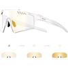 SCVCN Fotocromatici Occhiali Da Ciclismo Sportivi Donne Uomini UV400 TR90 MTB Trasparenti Bicicletta Corsa Bici Pallavolo Guida Pesca Softball Alpinismo Golf Tennis Escursionismo 07 Rosa
