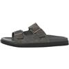JACK & JONES Buckle, Jfwdallas Suede-Sandali con Fibbia Uomo, Grigio, 44 EU