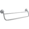 kamalu porta salviette barra doppia 50 cm in acciaio inox satinato | monde-s