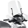 FAR 313A A311A|105 PARABREZZA VISIERA SCHERMO CUPOLINO PARAVENTO + ATTACCHI GIVI COMPATIBILE CON HONDA SH 125 150 i 2005 MOTO SCOOTER