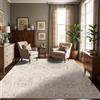 Livabliss Lotus Tradizionale Vintage Rectangle Tappeto | Grigio, Carbone, Senape | 130x170cm | Soggiorno e Camera da Letto | Tessuto a Macchina Polipropilene