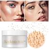 MAYKOO Timbro per lentiggini Faux Freckles Stamp, trucco con pennello resistente all'acqua e sudore, imbottitura ad aria, trucco naturale senza sforzo, 15 g (marrone)