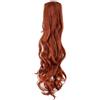 WIG ME UP - Toupet CODA Rosso Ondulati 63 cm Graffette Fettucce per il Fissaggio YZF-1094HT-130