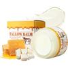 Ofanyia Beef Tallow for Skin, Tallow and Honey Balm, Natural Grass Fed Beef Tallow & Raw Wild Honey Balm, Organic Beef Tallow Face Moisturizer for Cracked, Dry Skin, Tallow Balm for Skin Hydration, 2 oz