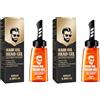 KARELLS Uomo con Pettine,Gel Capelli Uomo,Gel per Capelli Forte Tenuta,Cera Lucida Capelli Uomo,Gel Effetto Bagnato Uomo,Gel Modellante Uomo con Pettine Modellante,Azione Idratante e Fortificante,200ml