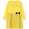 Chicco Abito a Manica Lunga con Manica a Sbuffo (959) Bambine e ragazze, Giallo, 62