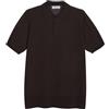 Diana Studio Polo in Lyocell, Blue Navy, S Uomo