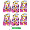 Beni Culinari 6x ACE Candeggina Spray Mousse 650ml + Ricarica 650ml -Confezione da 2x650ml + Portachiavi Beni Culinari in Omaggio