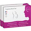 Patris Health 2x Test di Gravidanza su Sangue Patris Health®, Rileva la Gravidanza prima dei Test su Urina