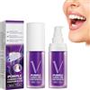 Cynamus Dentifricio Viola Per Denti Bianchi Brillanti, 30ml Sbiancare Dentifricio Corrector Dentifricio Viola Sbiancante V34 Dentifricio Sbiancante, Rimuove Le Macchie Dai Denti Per Lo Sbiancamento Dei Denti