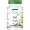 fairvital Capsule MSM 500 mg, 90 capsule, facili da deglutire, ALTO DOSAGGIO, VEGANE, metilsulfonilmetano