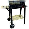 VIGLIETTA MATTEO S.P.A Barbecue sandrigarden sg 51-24 con ruote 52x30 cm