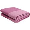 Corredocasa Trapuntino Copriletto Trapuntato Primaverile Bicolore Doubleface per Letto Matrimoniale 2 Piazze (Viola)