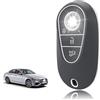 TOOMUME Cover Chiave TPU, Custodia Chiave Adatto per Mercedes Benz C/E/G/S Classe W223 W206 S300 S350 S400 S450 S350L S400L S450L S500L Maybach, Copri Chiavi Guscio Chiave Auto Telecomando - Smart Key