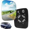 DBREAKS Vetro Specchietto Retrovisore Riscaldabile, VW T5 & Caddy, Destra | Compatibile con VW T5 2003-2009&Caddy 2004-2015, Vetro a Specchio sostituzione, Riscaldabile Specchio esterno regolabile
