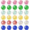 flintronic Palline Rimbalzanti, 30 Pezzi Bouncing Balls, Pallina Rimbalzante Luminosa per Bambini, per Feste e Riempitivi per Calze, Regali di Festa, Regali di Compleanno, Halloween