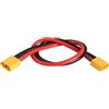MEIRIYFA Cavo di prolunga XT60 XT-60, XT60 maschio a XT60 maschio, adattatore convertitore cavo di prolunga con cavo in silicone da 33,5 cm 12AWG