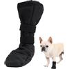 Generic Copertura per ferite per gambe del cane, impermeabile, regolabile, protezione per ferite, con suola antiscivolo, stivali per il recupero delle ferite del cane, coperture traspiranti e leggere, stivali