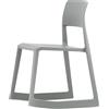 Vitra - Sedia impilabile Tip Ton - Grigio - Polipropilene riciclato - Designer Jay Osgerby