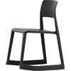 Vitra - Sedia impilabile Tip Ton - Nero - Polipropilene riciclato - Designer Jay Osgerby