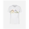 8848 Mountain Essential W - T-shirt - Donna - Bianco