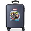 Marvel Joumma Marvel All Avengers Valigia da cabina blu 38 x 55 x 20 cm Rigido 2 kg Chiusura a combinazione laterale ABS 2 kg 35 L Bagaglio a mano, blu, Taglia unica, Valigia cabina