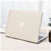 Vozehui Compatibile con MacBook Pro 13 Case M2 2023, 2022, 2021-2016 A2338 M1 A2251 A2289 A2159 A1989 A1708 A1706, elegante custodia rigida in plastica e copertura trasparente per tastiera, beige