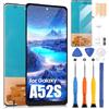 ARSSLY LCD Display per Samsung Galaxy A52S 5G, per Galaxy A52S 5G A528 LCD Schermo Touchscreen Digitazer Assembly Sostituzione con Kit di Attrezzi di Riparazione