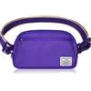 DMLuna Piccola borsa a tracolla da donna alla moda, leggera, per donne e uomini, mini marsupio con cinghia regolabile per corsa, allenamento, viaggi