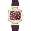 Nine West Orologio da polso da donna, Rosso, Moderno o contemporaneo