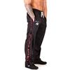 GORILLA WEAR Pantaloni Funzionali in Rete Tuta, Nero, Small-Medium Uomo